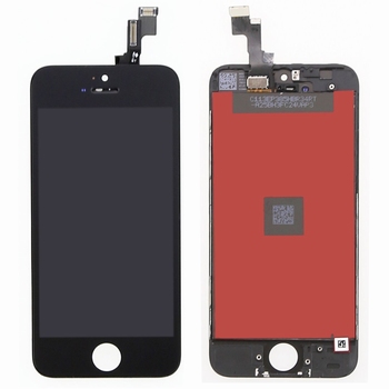 Vitre tactile noir avec écran lcd  pour iPhone 5S / SE